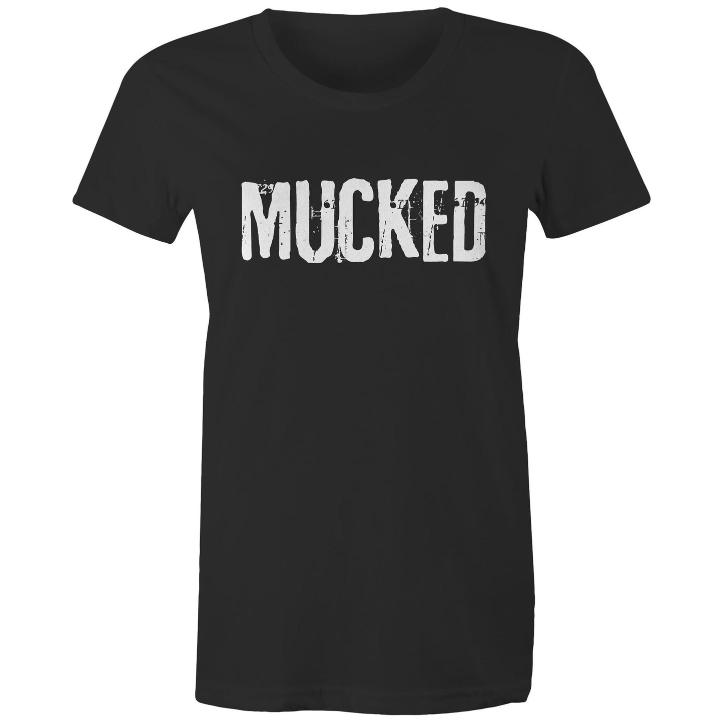 MUCKED TEE