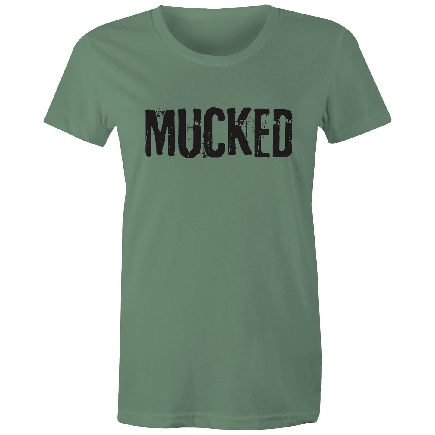 MUCKED TEE