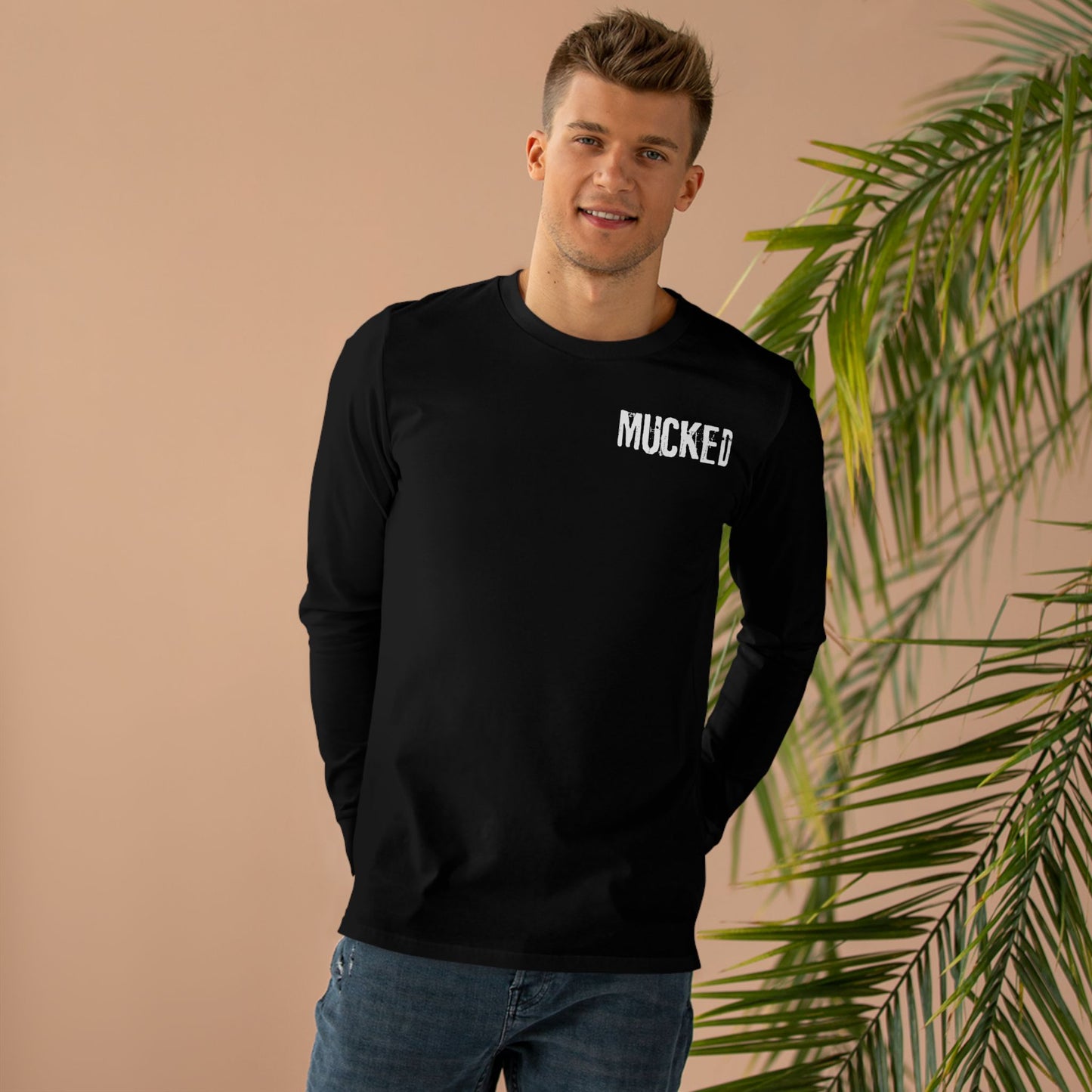 STACKED LONG SLEEVE TEE