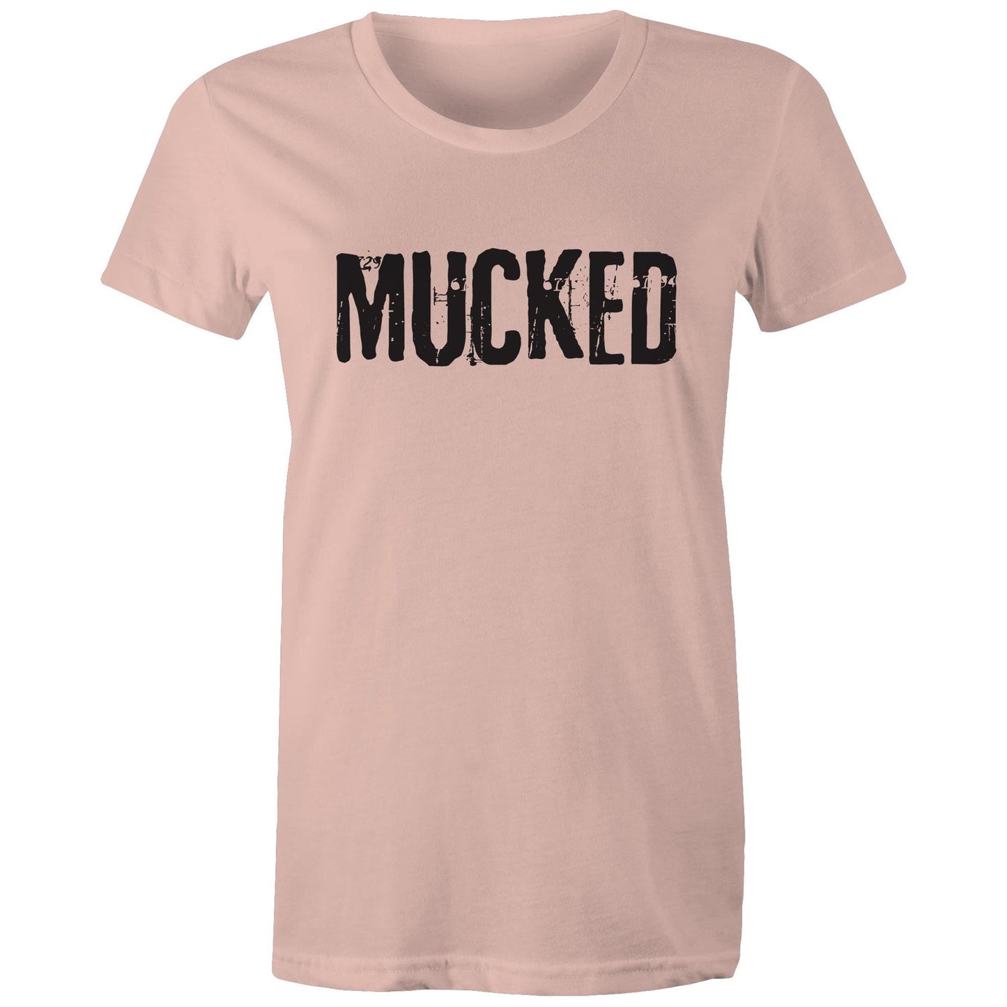 MUCKED TEE
