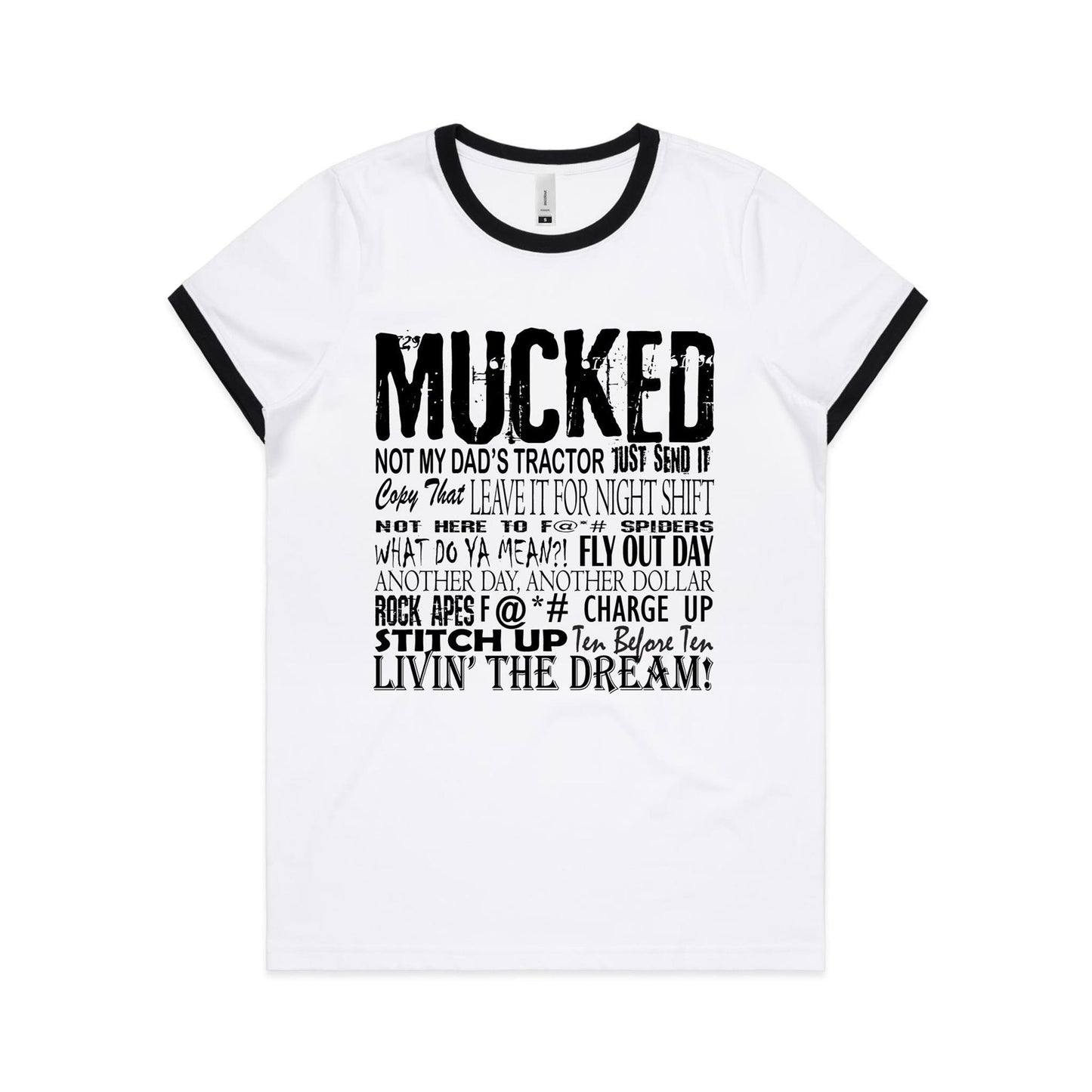 MINE LIFE RINGER TEE
