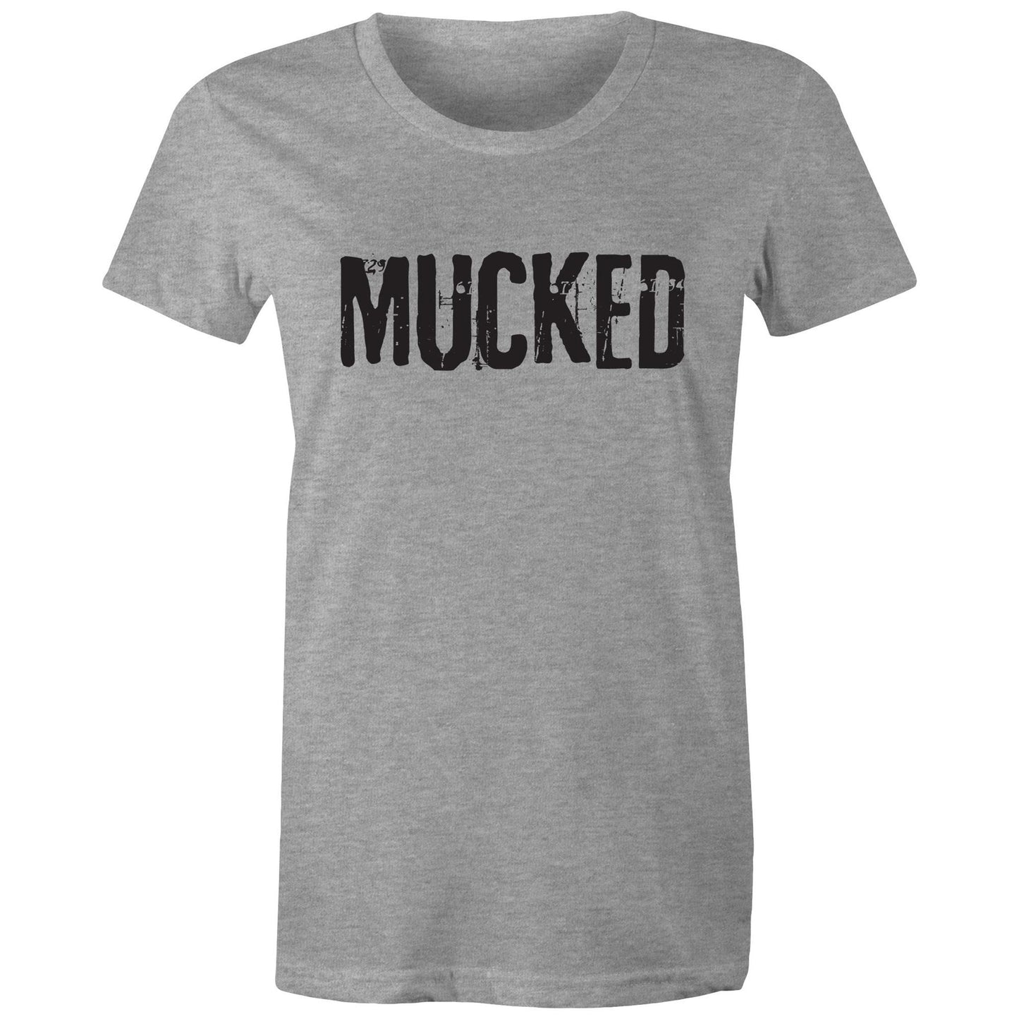 MUCKED TEE