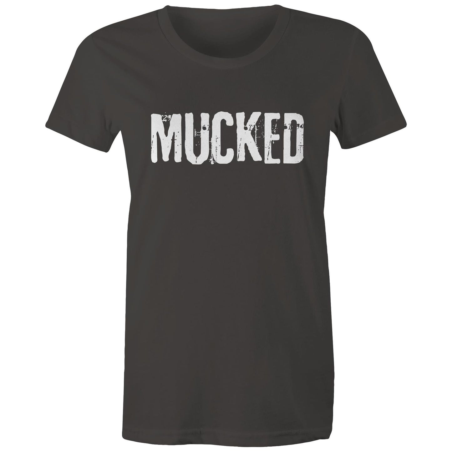 MUCKED TEE