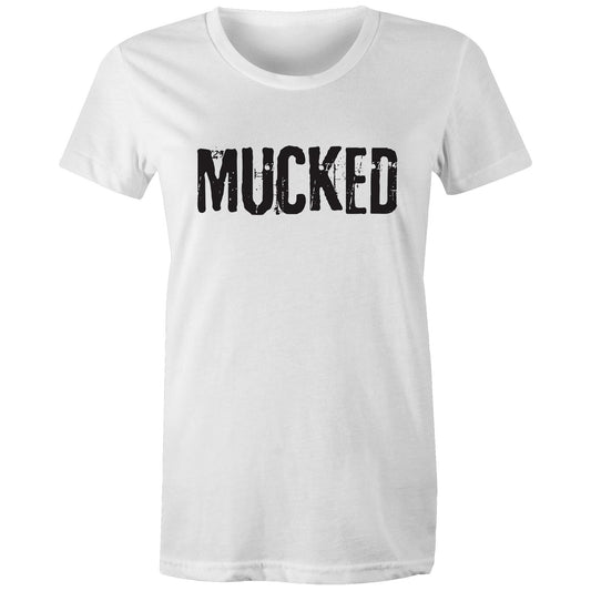 MUCKED TEE