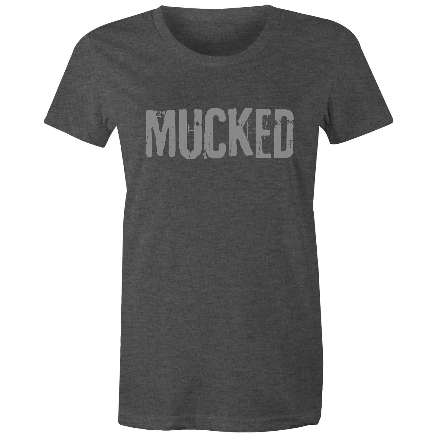 MUCKED TEE