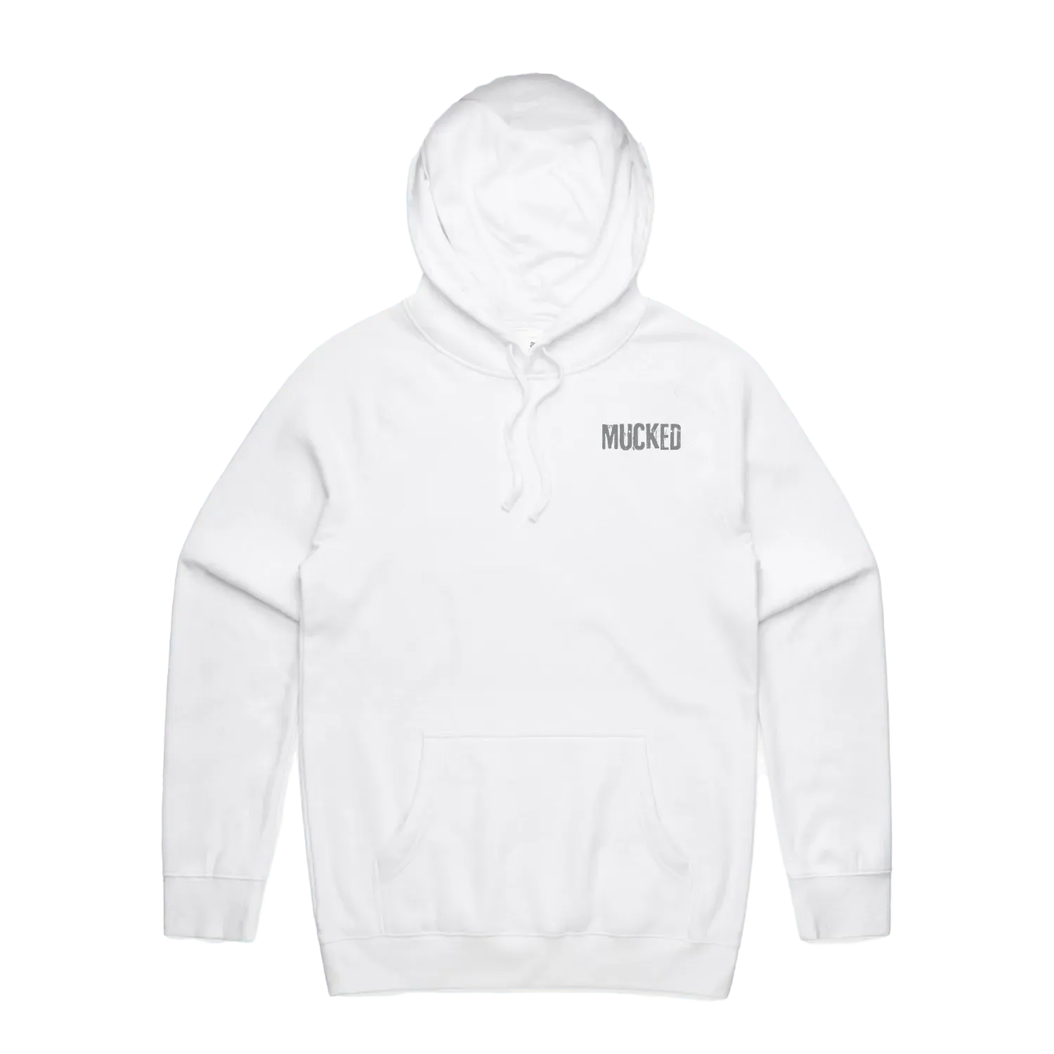 White front flat lay