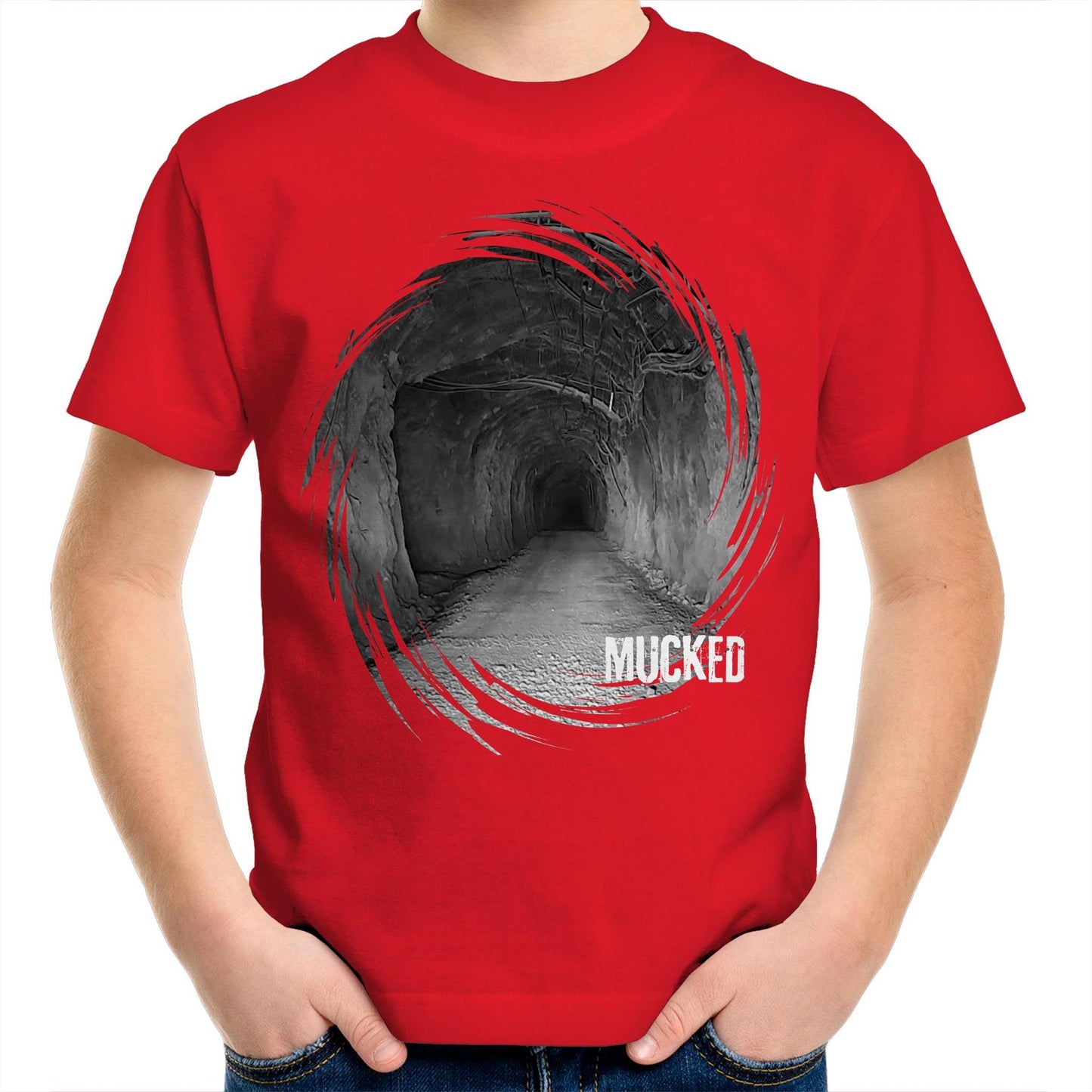MUCKED KIDS PORTAL TEE