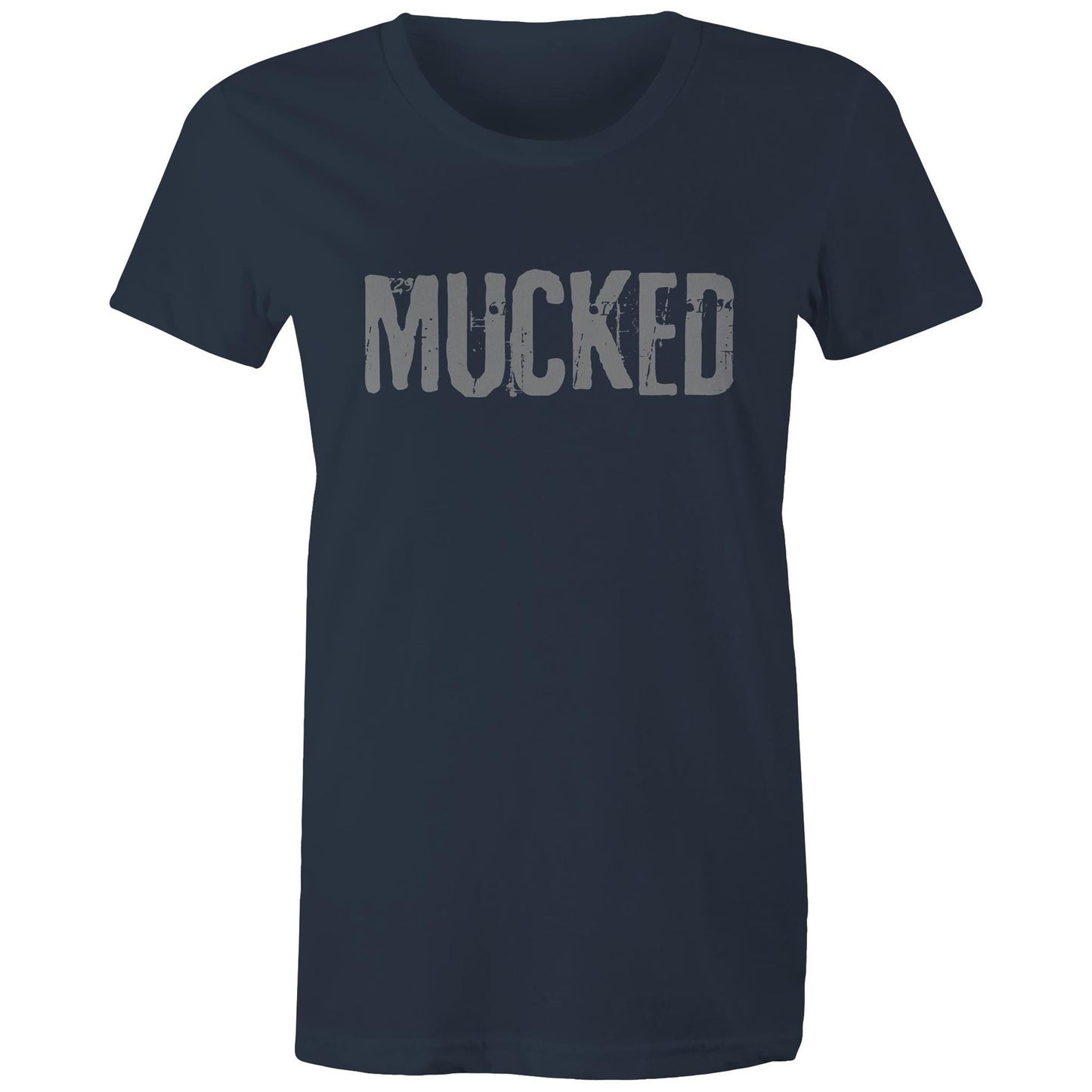 MUCKED TEE