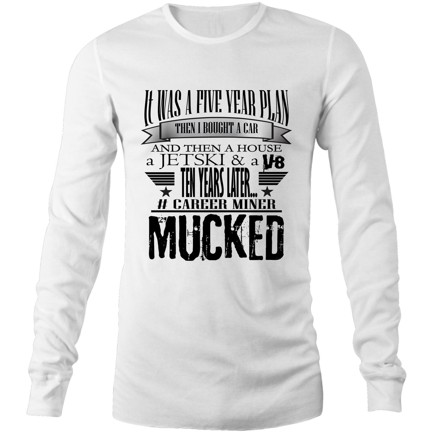 FIVE YEAR PLAN LONG SLEEVE TEE
